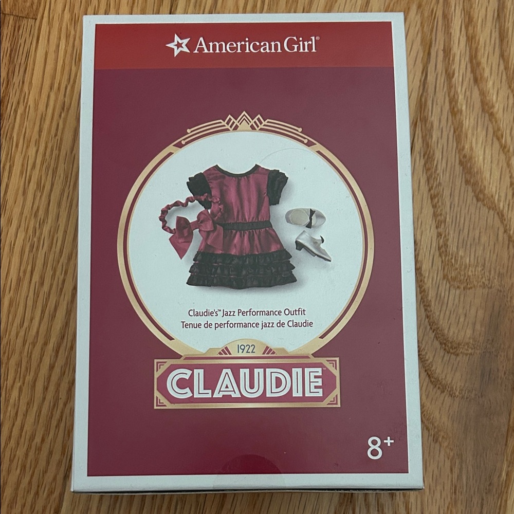 American Girl Claudie Outfit in Pink and Black